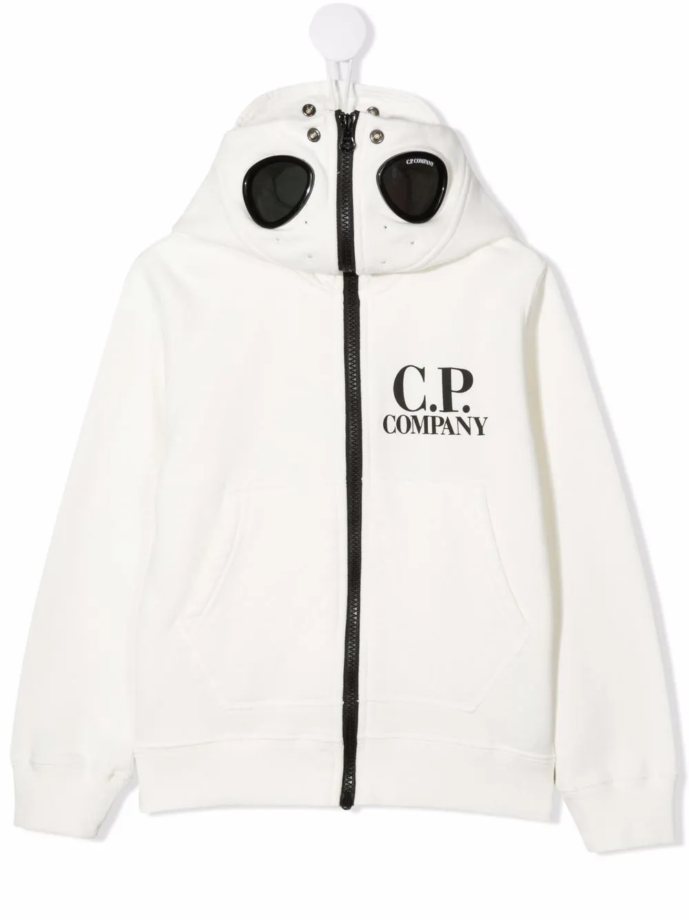 

Худи с линзами C.P. Company Kids, белый