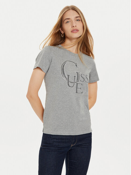 

Футболка стандартного кроя Guess, серый