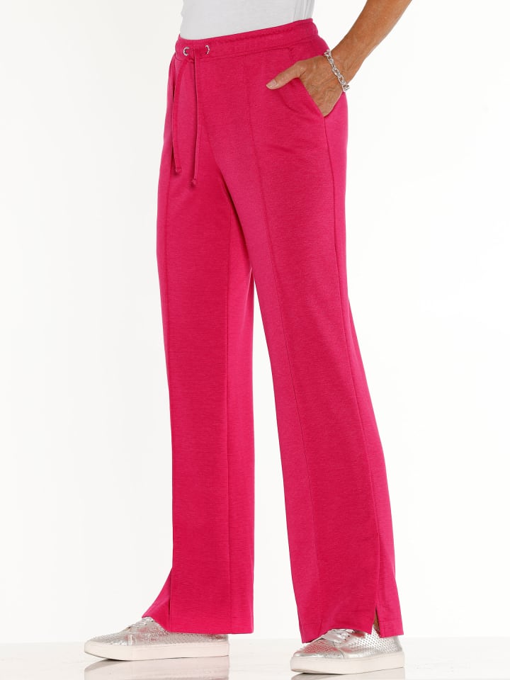 

Тканевые брюки Sieh an!, розовый