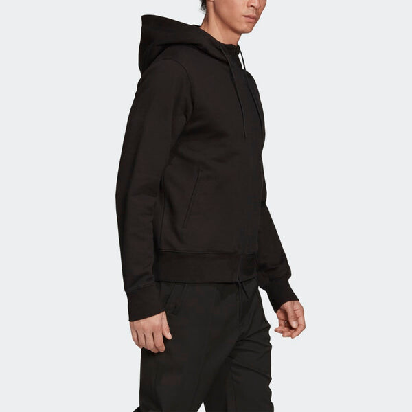Толстовка men's y-3 zipper logo classic black Adidas, черный — фото 3