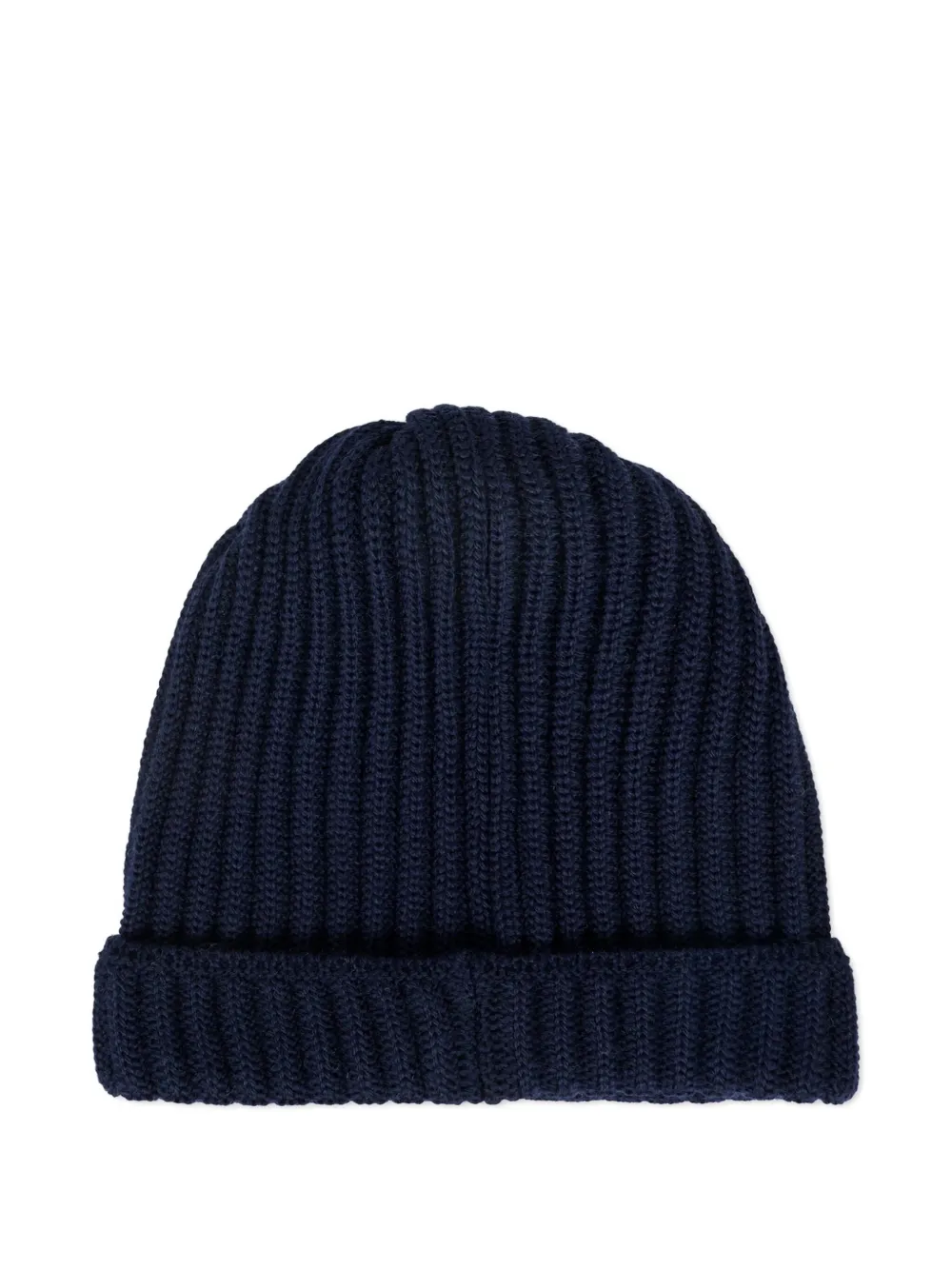 

Шерстяная шапка в рубчик Little Bear, синий