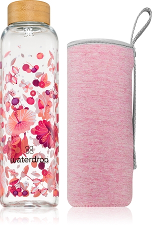 

Стеклянная бутылка для воды Waterdrop Glass Edition, Relax 600 ml