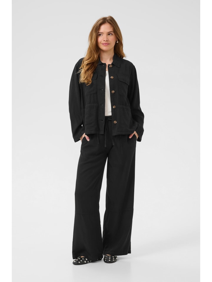 

CULTURE Повседневные брюки CUnavi свободного кроя, черные