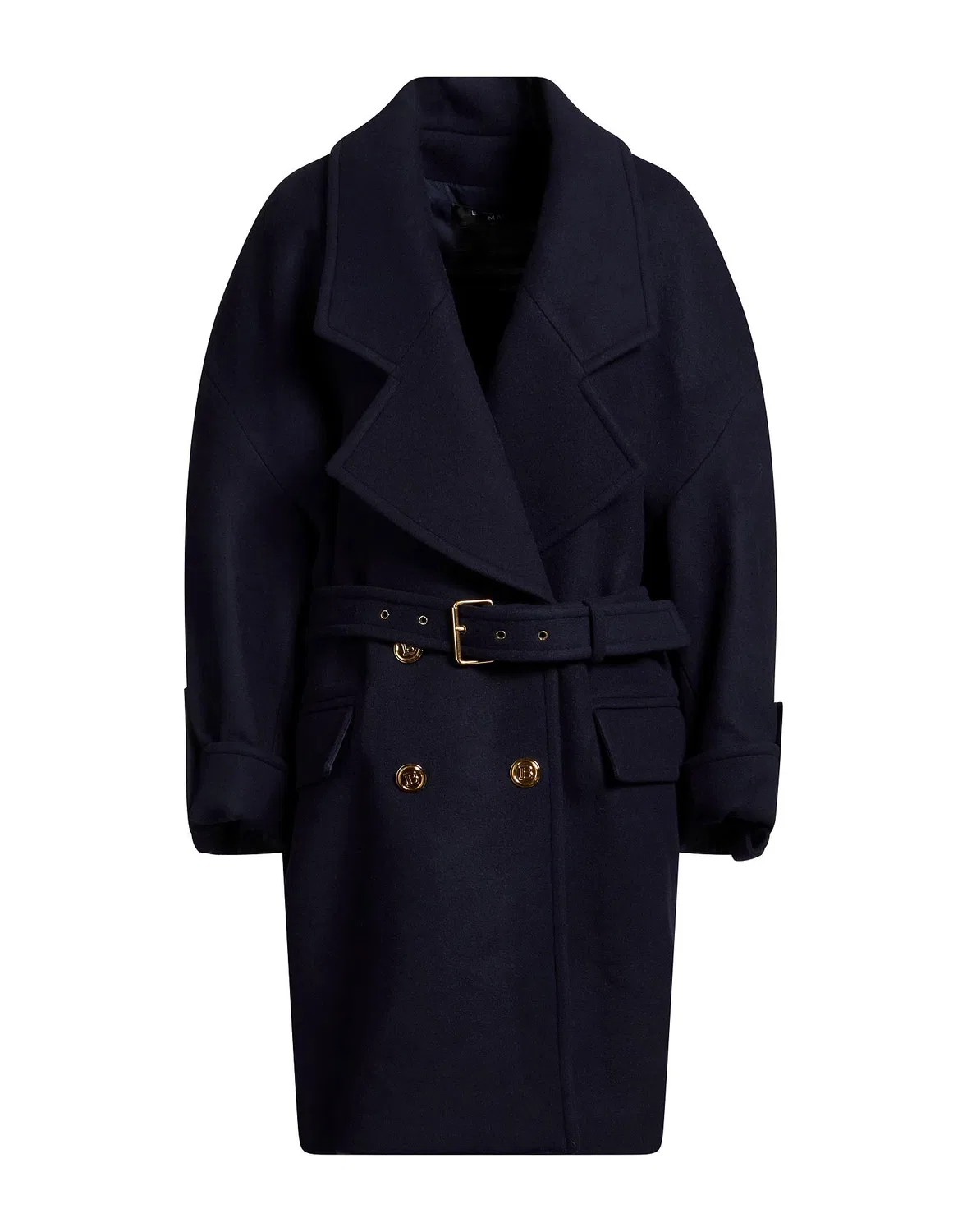Пальто приталенное Navy BALMAIN