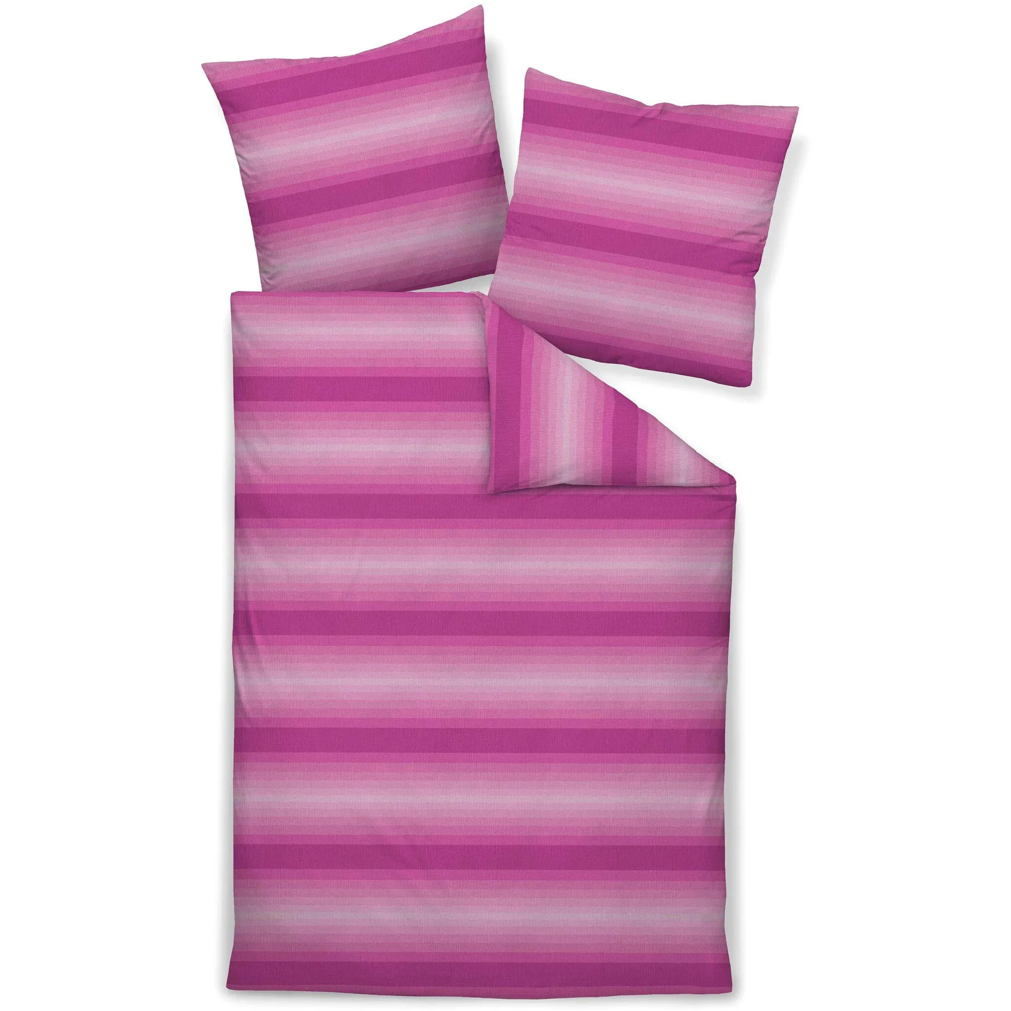 

Постельное белье Janine «Mako-Satin45075 05 155x200, 80x80», 5, цвет viva magenta