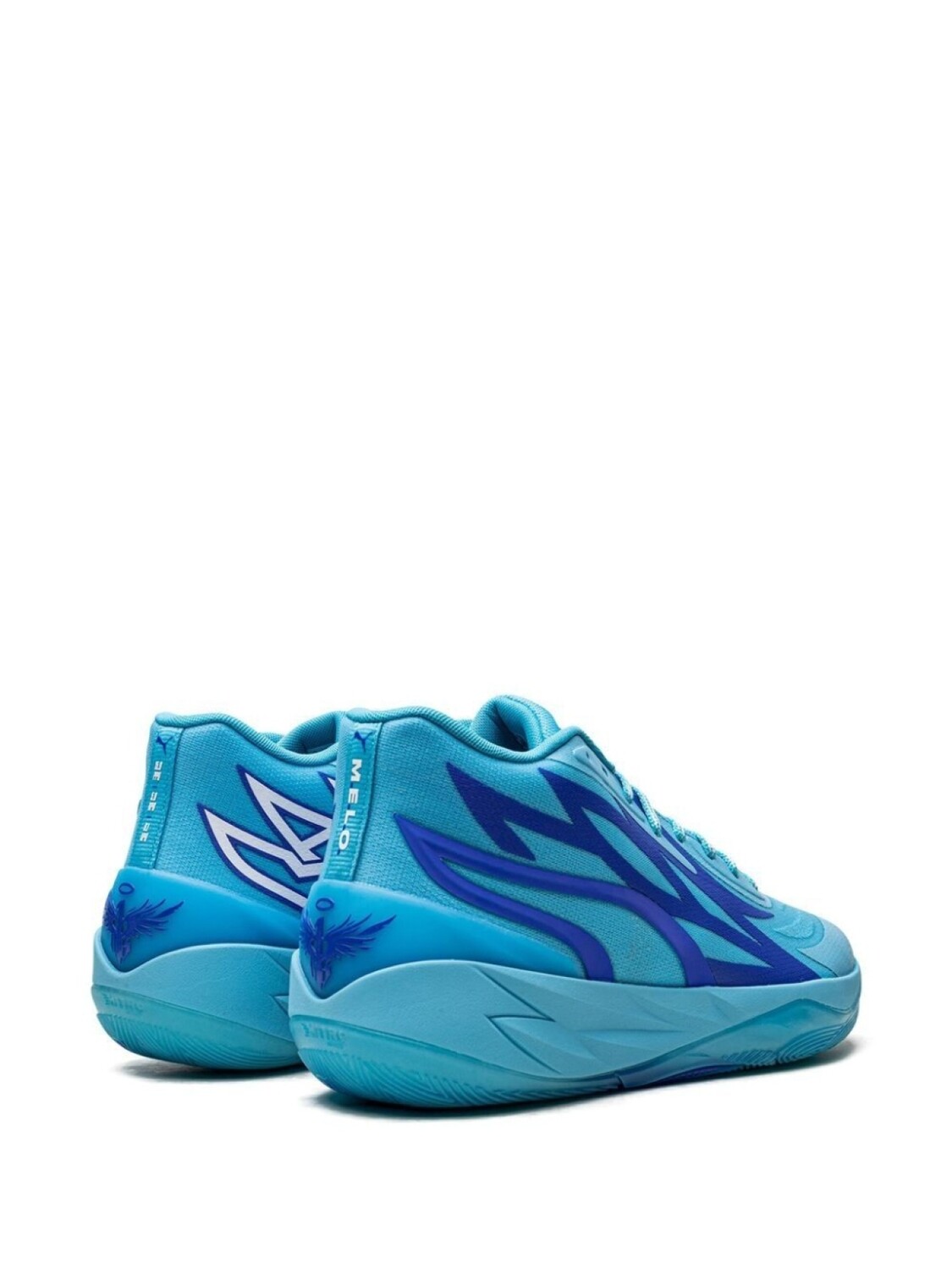 PUMA высокие кроссовки MB.02 ROTY, синий — фото 3