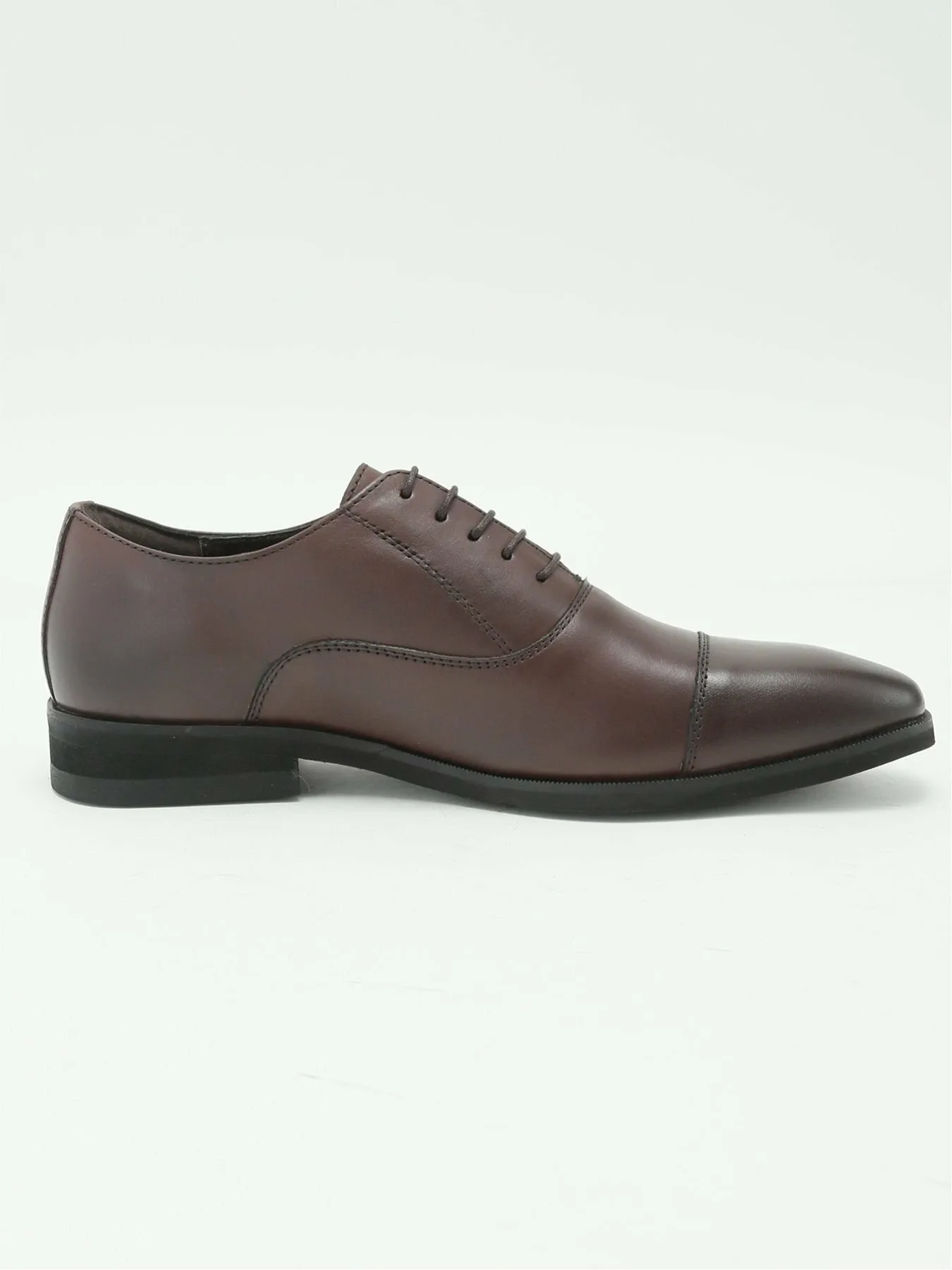 Туфли с прямым носком и внутренним крылом Taka-Q, 35 Dark Brown — фото 3