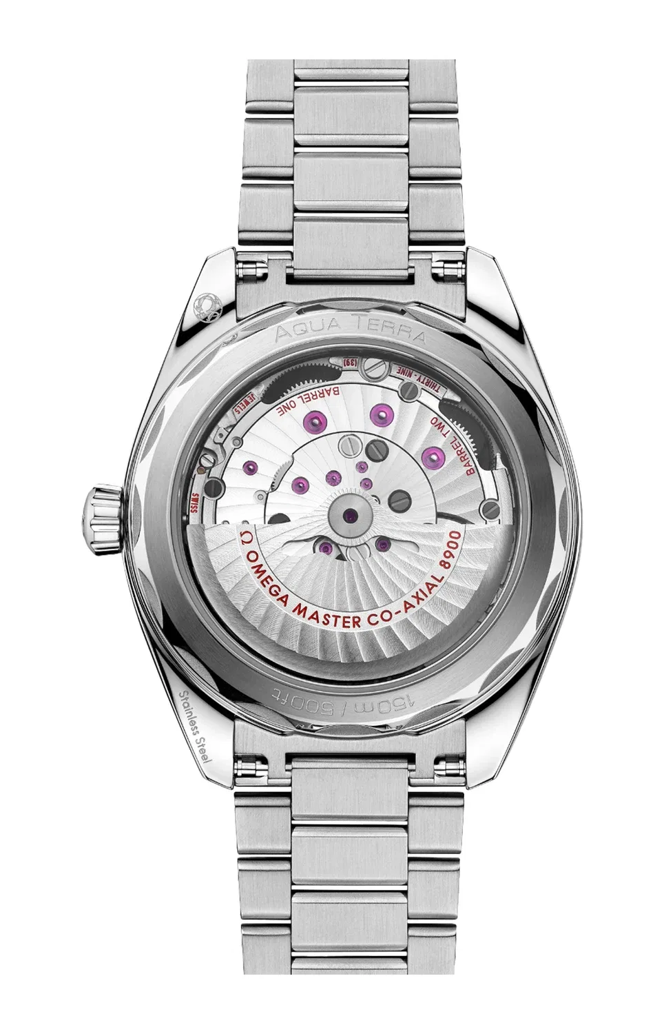 SEAMASTER AQUA TERRA 150M 41 ММ, СТАЛЬ НА СТАЛИ - 220.10.41.21.01.002 OMEGA, черный — фото 2