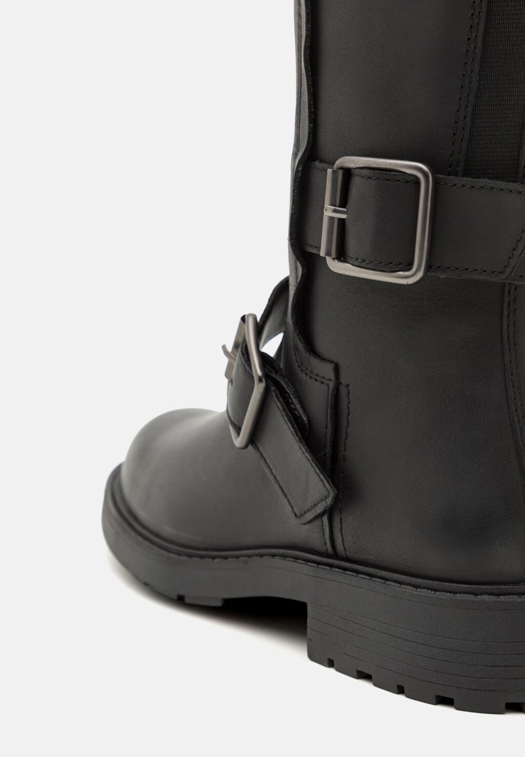 Сапоги женские Clarks ORINOCO2 высокие байкерские, черный — фото 3