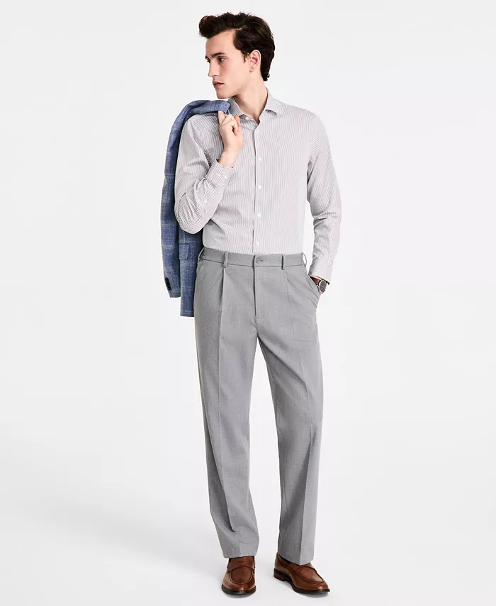 

Мужские классические брюки Modern-Fit Tommy Hilfiger, серый