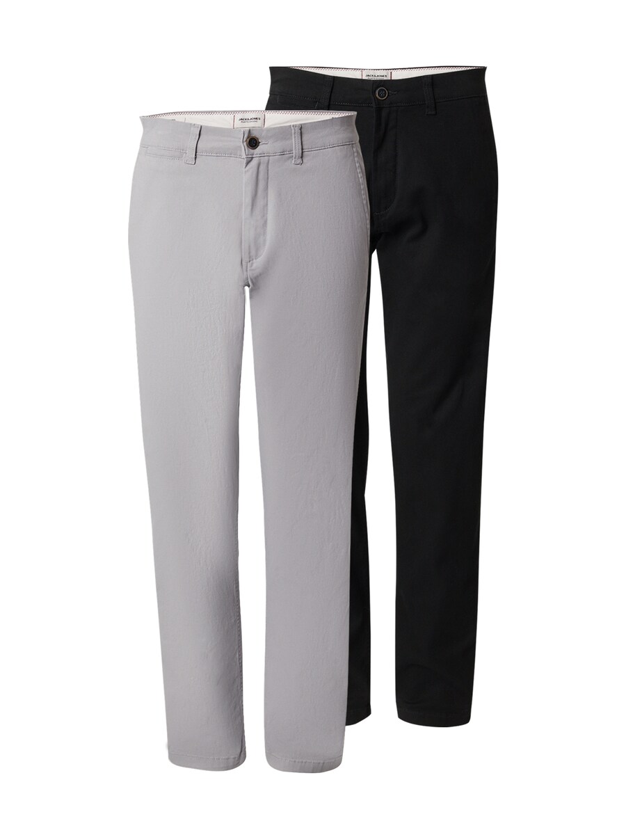 

Обычные брюки- чинос JACK & JONES JPSTKANE DAVE, цвет Light grey/Black