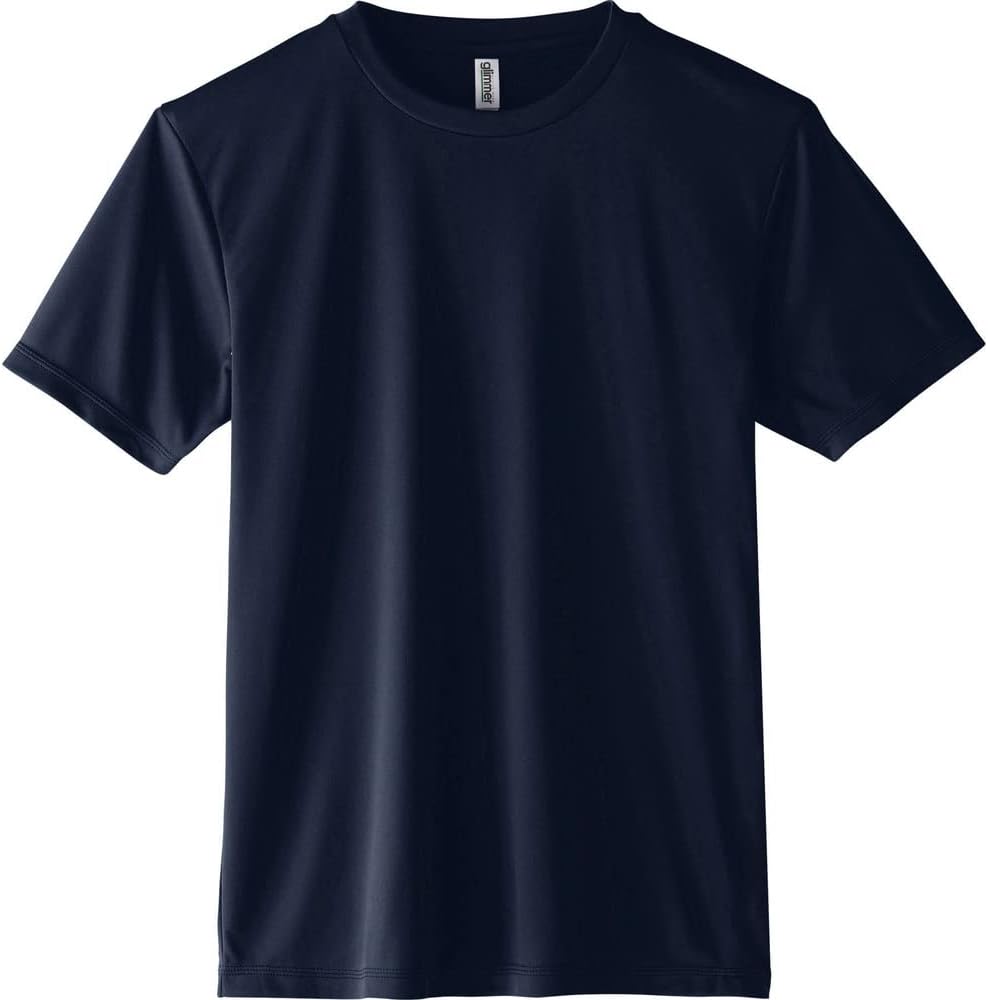 

Футболка с коротким рукавом Glimmer 00350-AIT из трикотажа Interlock Dry плотностью 3,5 унции, с круглым вырезом, темно-синий