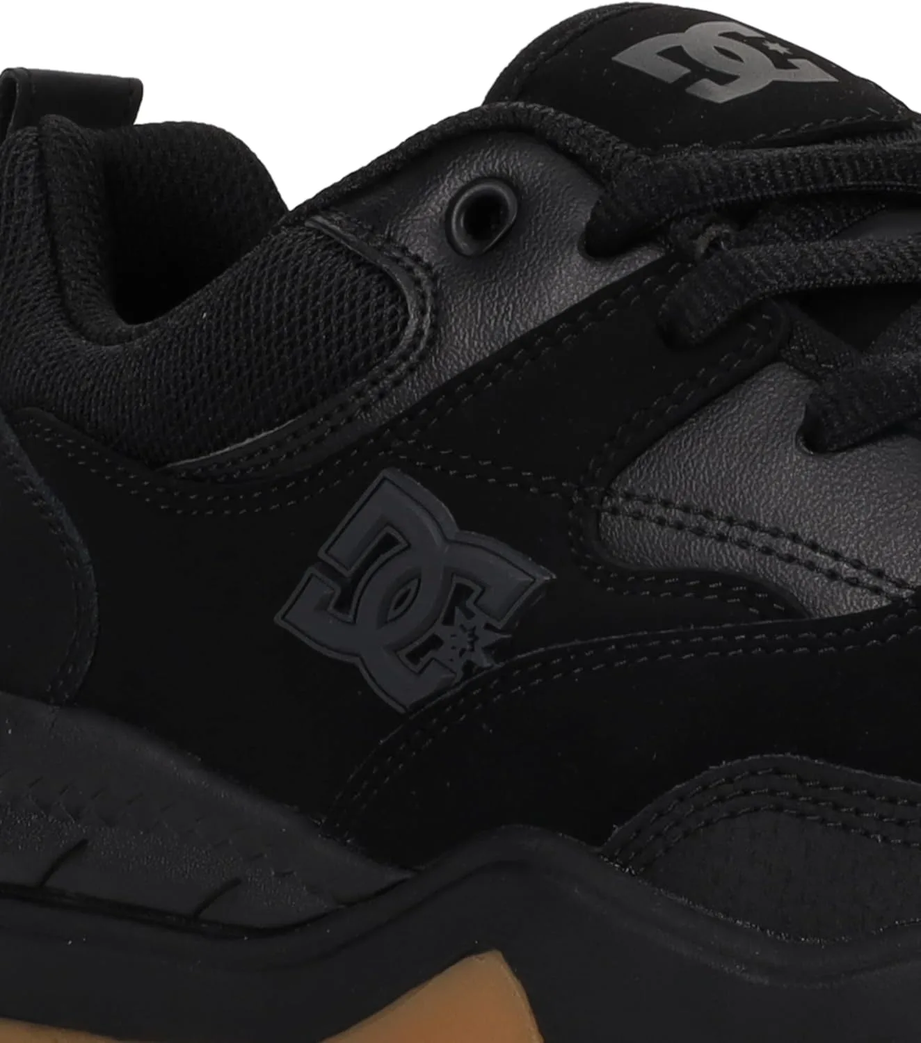 Мужские скейтбордические кроссовки DC Ascend Dc Shoes, черный — фото 2