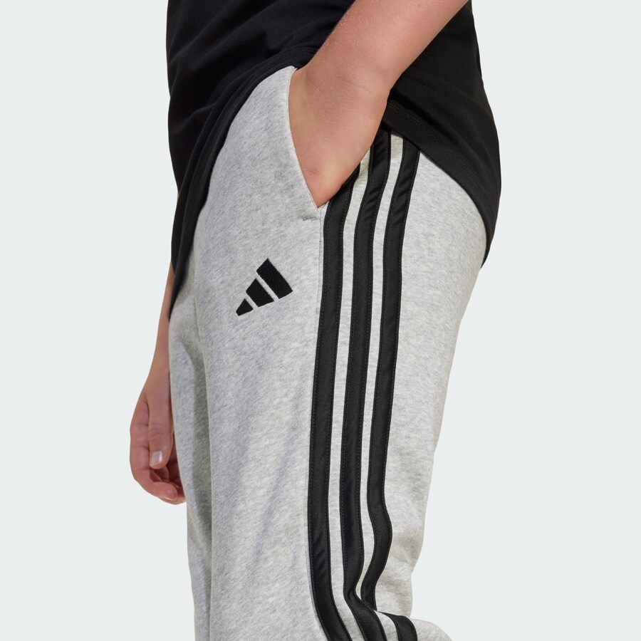 Зауженные спортивные брюки ADIDAS SPORTSWEAR Essentials, серый — фото 4