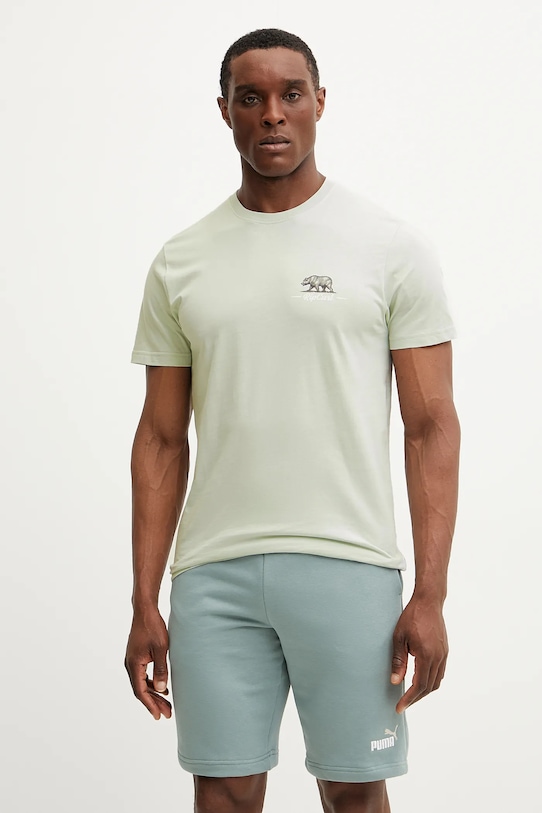 

Хлопковая футболка DESTI ANIMALS Rip Curl, бирюзовый