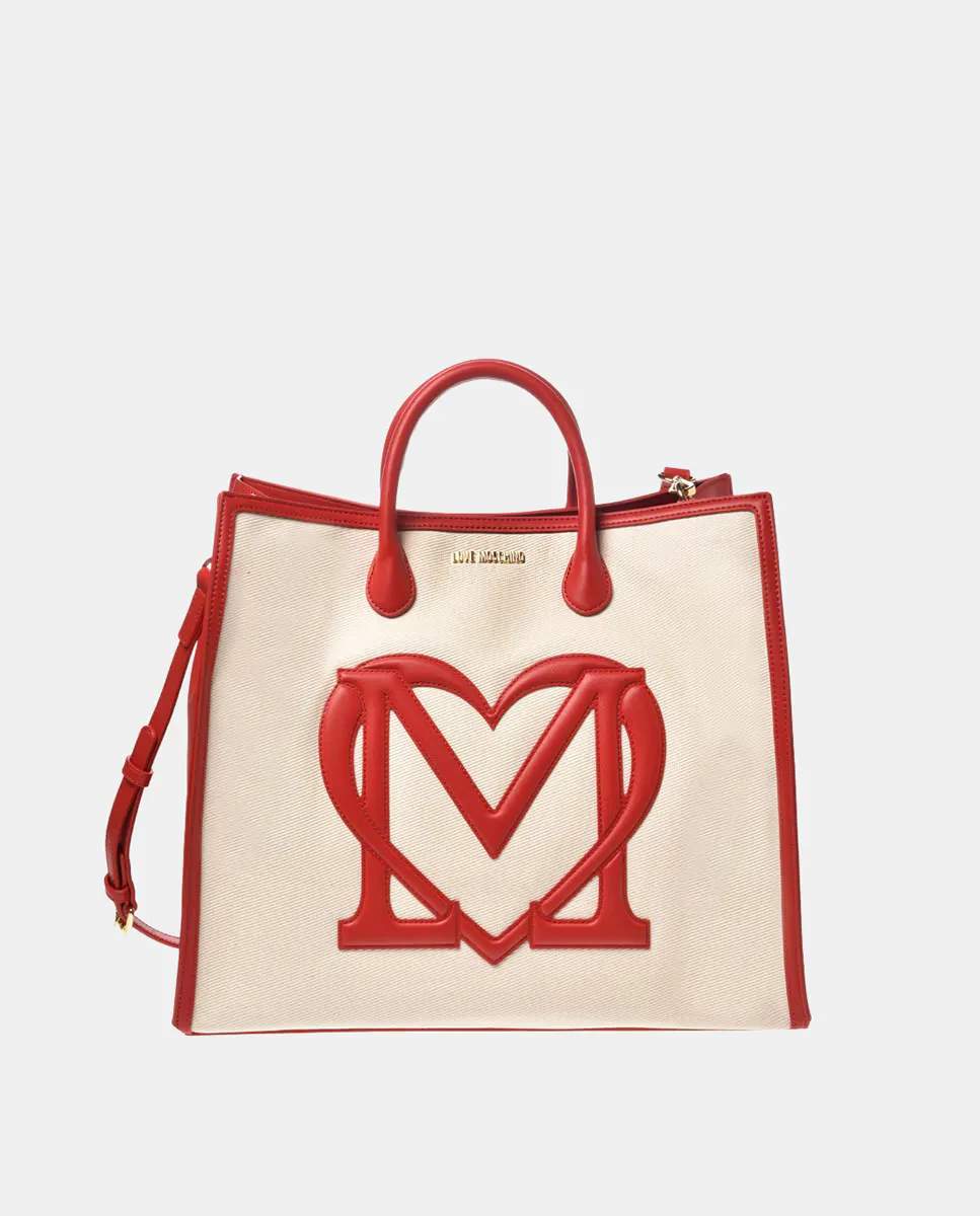 

Сумка через плечо LOVE MOSCHINO, бежевый