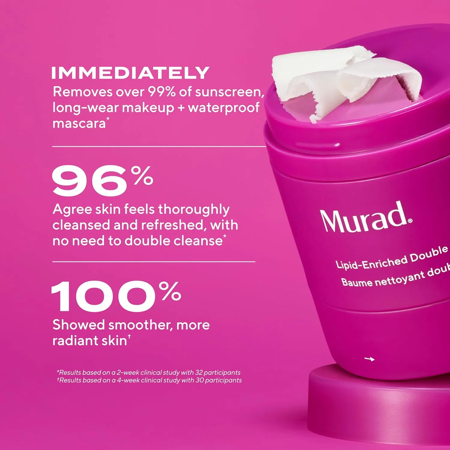Лосьон Murad — Бальзам для двойного очищения «Lipid Enriched Double Cleansing Balm» от — фото 4