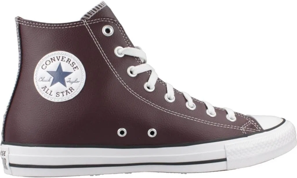Кроссовки Converse Chuck Taylor All Star Maroon High Top Trainers — фото 4