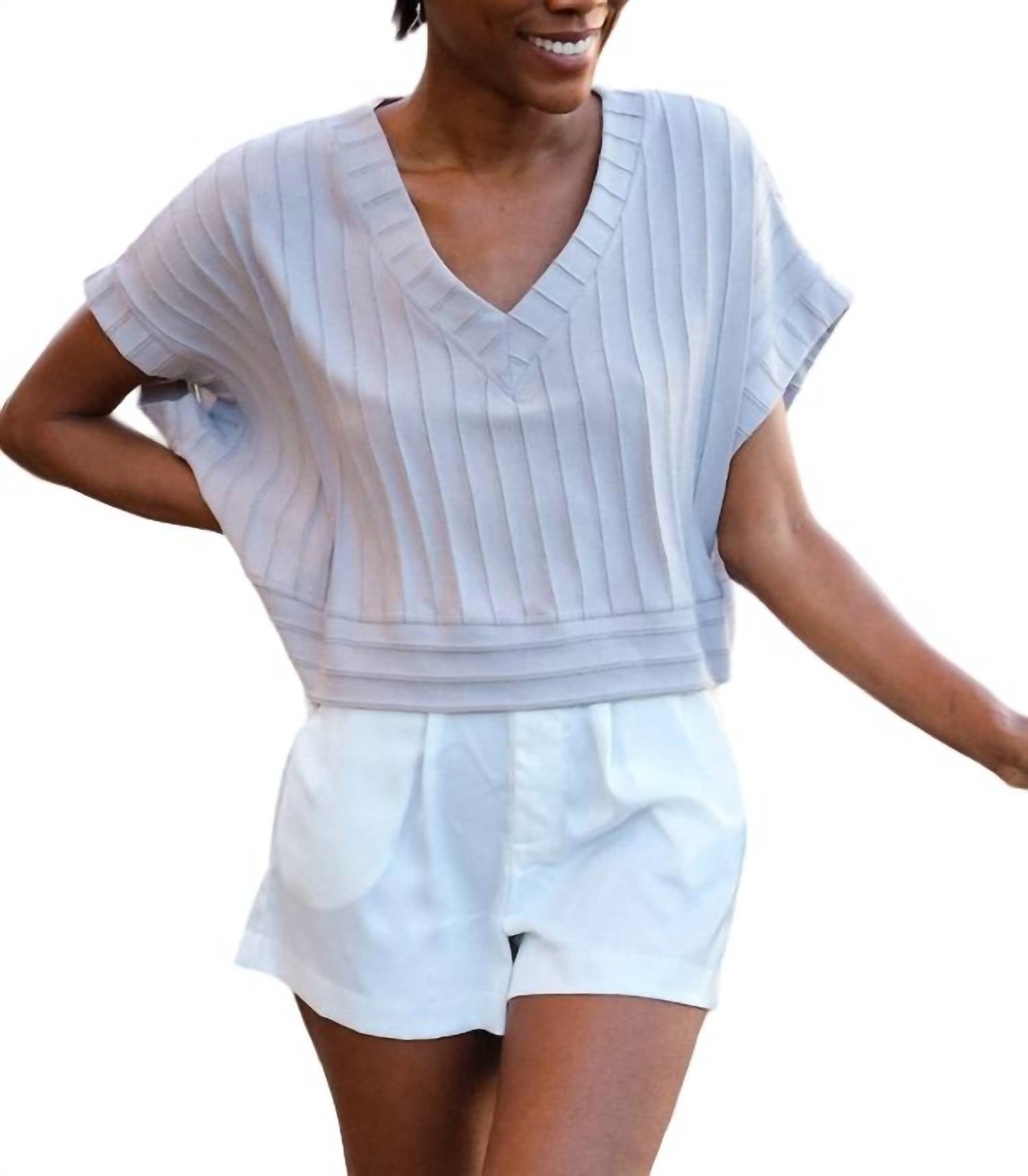 

Crop Til You Drop Топ в Холодном сером цвете umgee, цвет cool grey