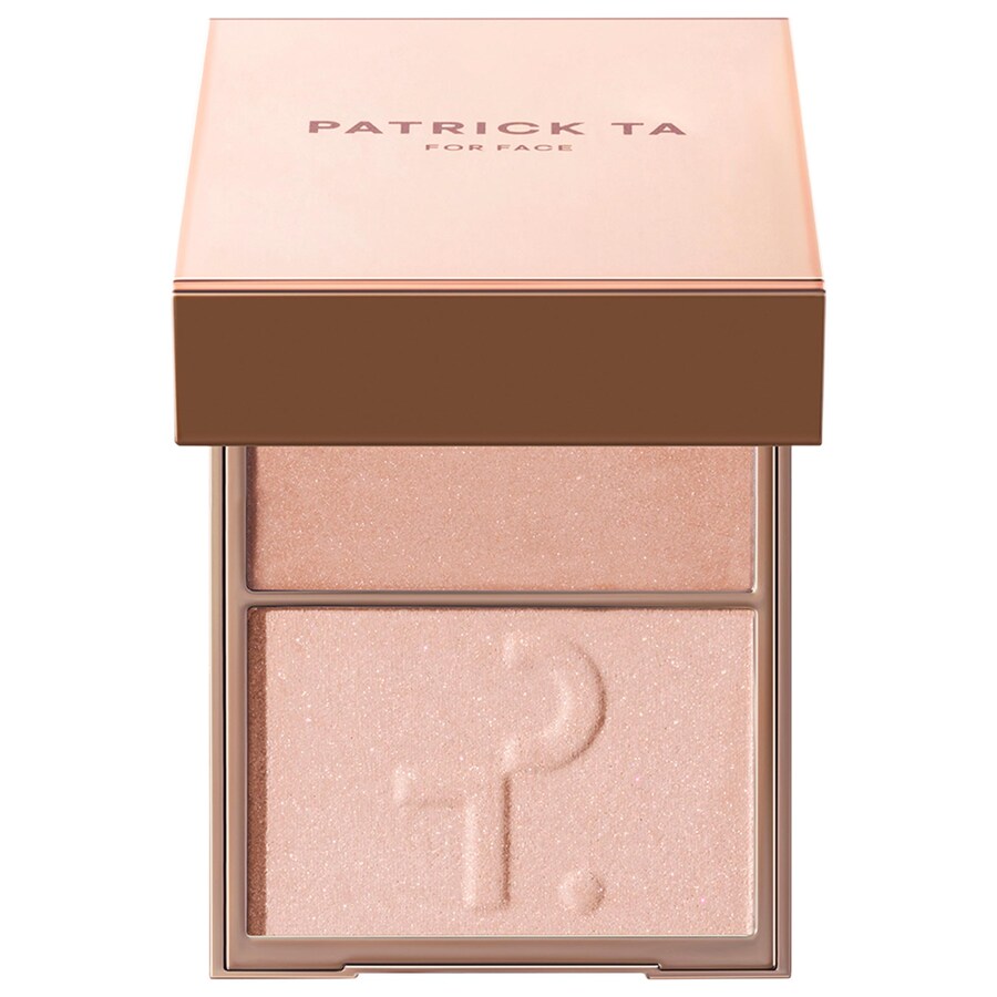 

Полупрозрачный хайлайтер Major Glow Creme & Powder Light Reflecting Duo PATRICK TA, 0.21 oz crème and 0.14 oz powder /6 g crème and 4 g powder, Sugar