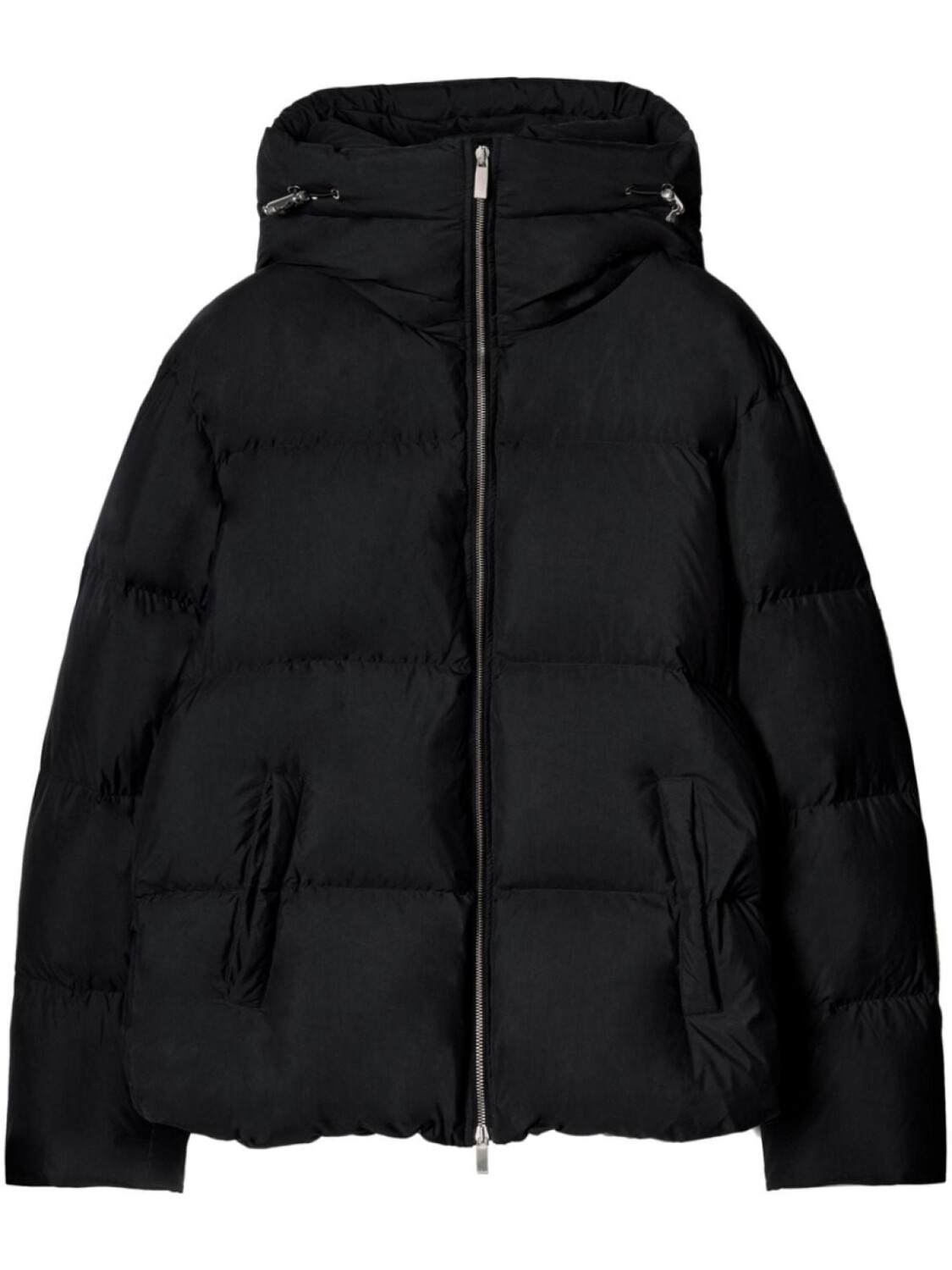 

Off-White пуховик на молнии, черный