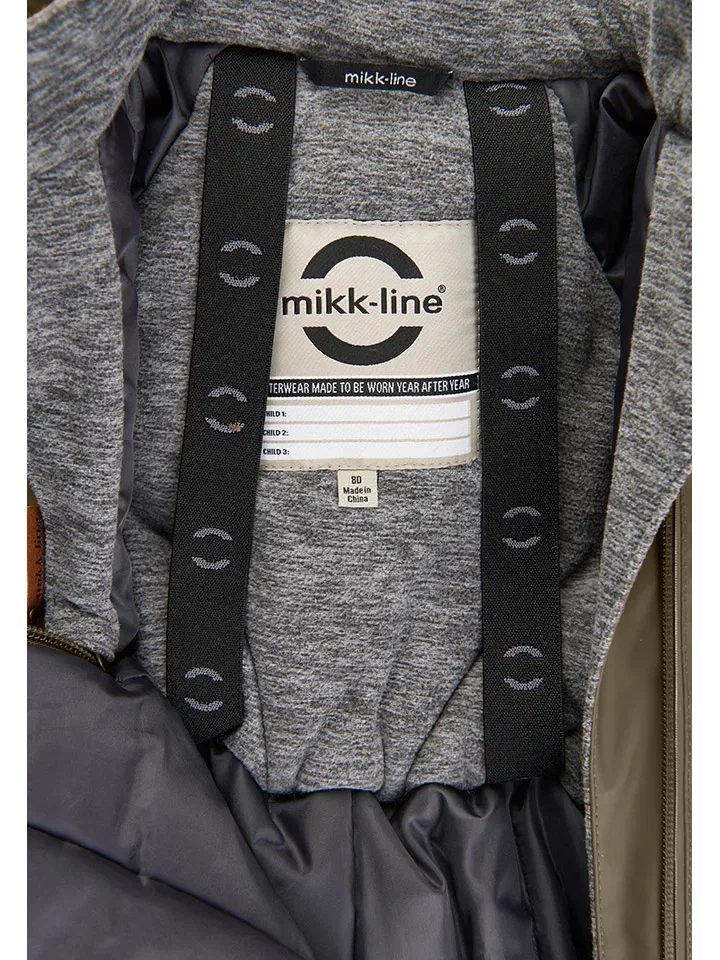 Снежный комбинезон из переработанного полиуретана Mikk-line, хаки — фото 4