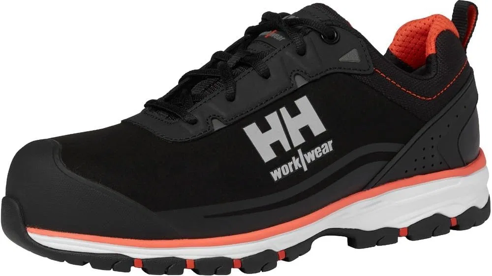 Снежные ботинки Helly Hansen Chelsea Evo 2 Low S3, размер EU 45, черно-оранжевые, 45 UK