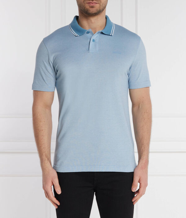 

Рубашка поло peoxfordnew Relaxed fit Boss Orange, синий