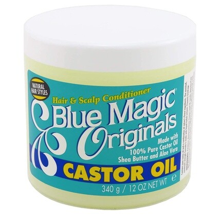 

Оригинальное касторовое масло, банка 12 унций, 354 мл — упаковка из 6 штук Blue Magic
