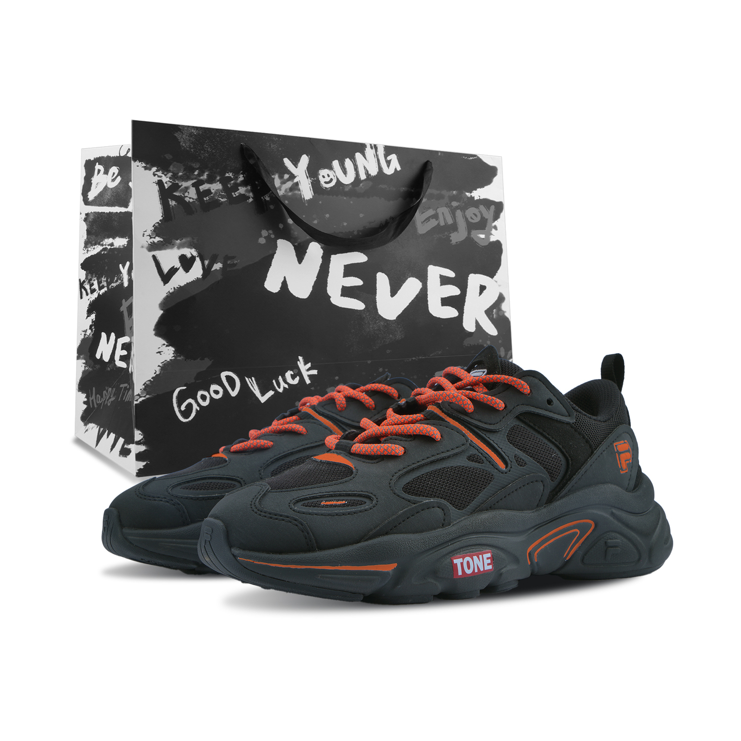

Mars 2 Casual Shoes Unisex Low top Orange Red FILA, оранжевый красный