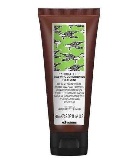 

Мягкий антивозрастной кондиционер с комплексом долголетия, 60 мл Davines Naturaltech Renewing Conditioner