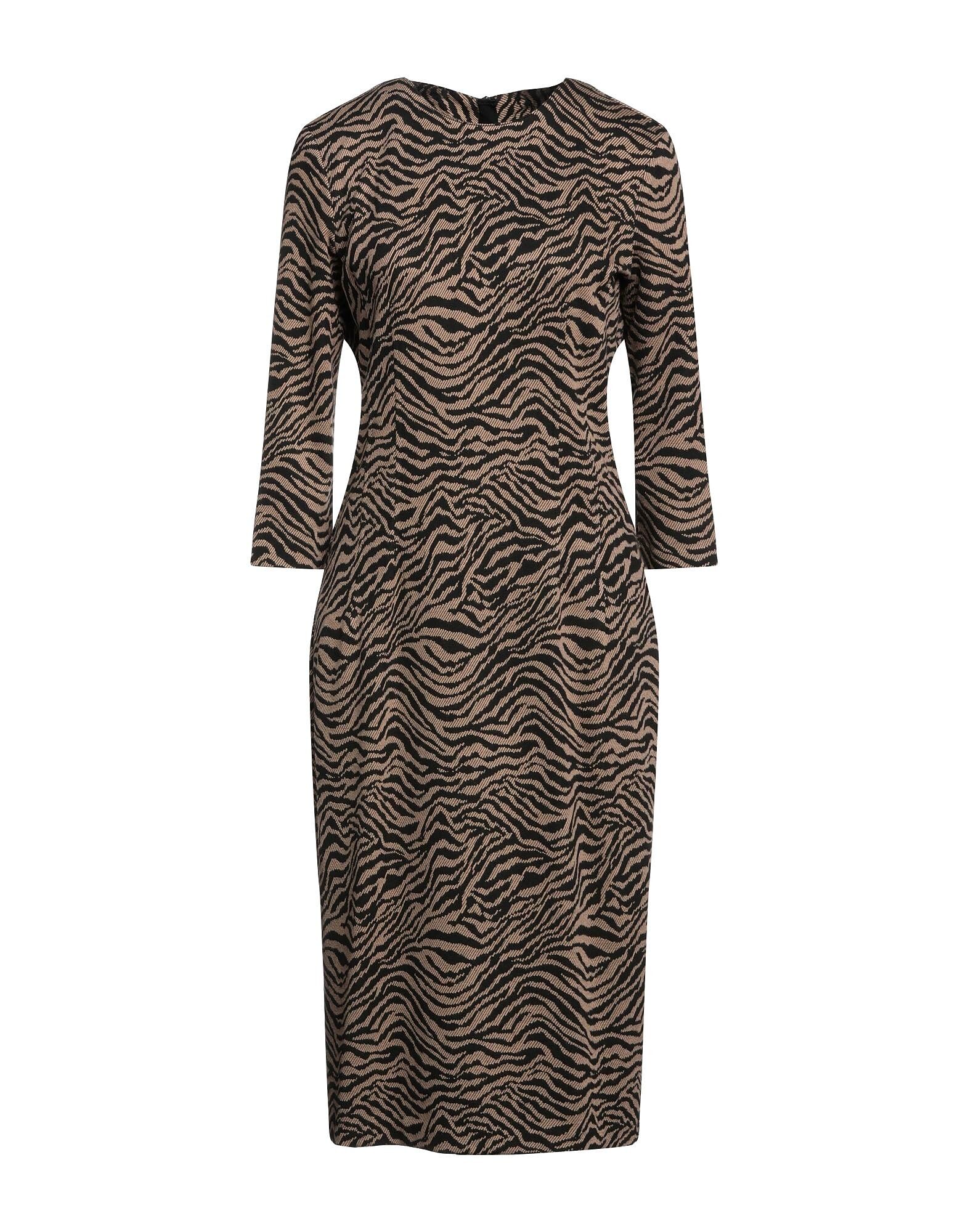 

Платье миди Pinko, коричневый