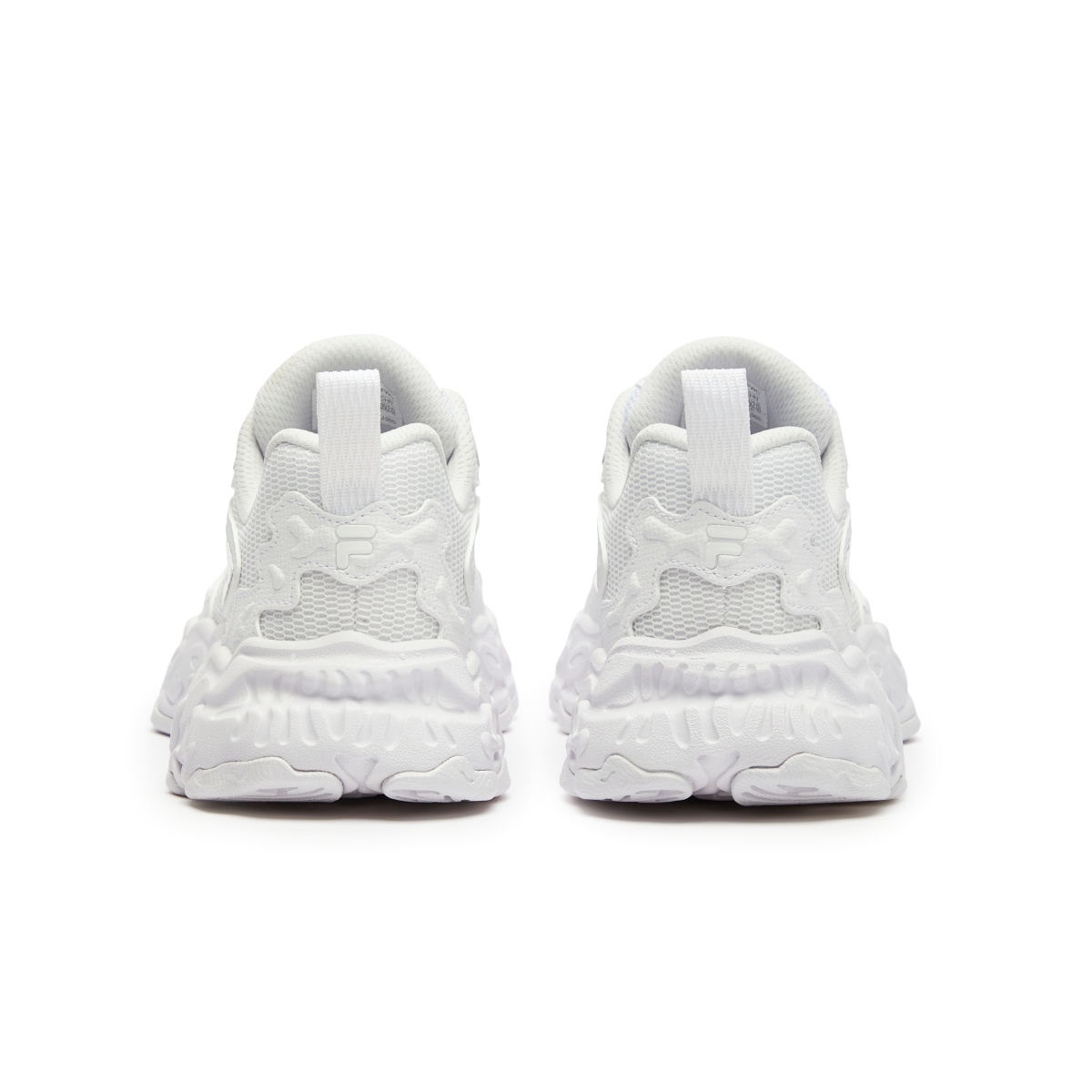 Легкие низкие кроссовки для бега для детей с амортизаторами FILA KIDS, белый/серый — фото 4