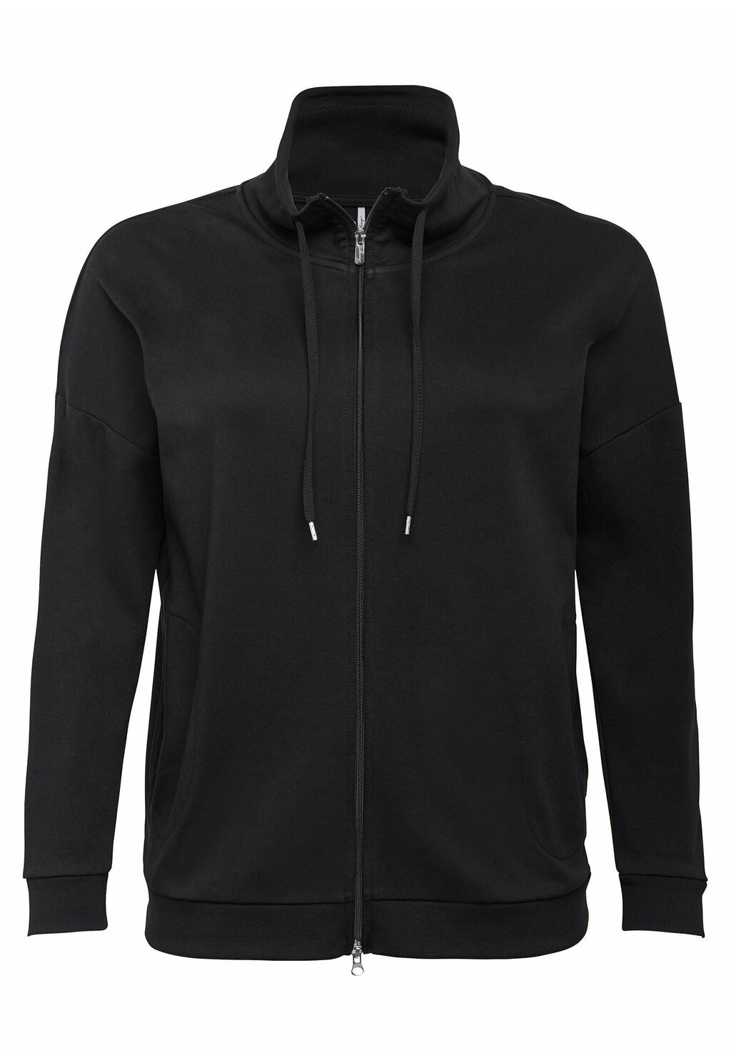 

Толстовка на молнии Sheego, черный