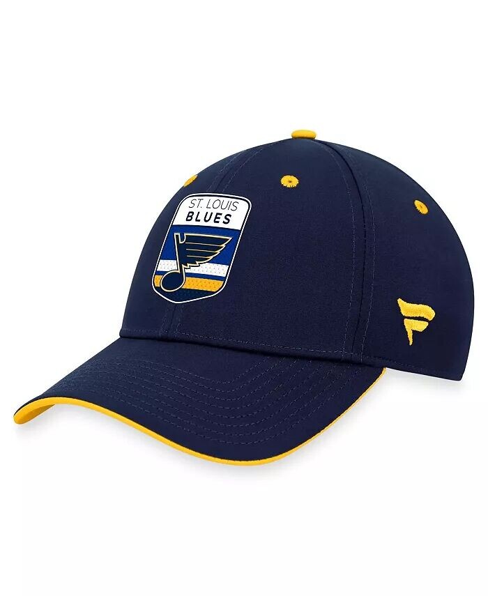

Мужская темно-синяя кепка St. Louis Blues драфта НХЛ 2023 Flex Fanatics