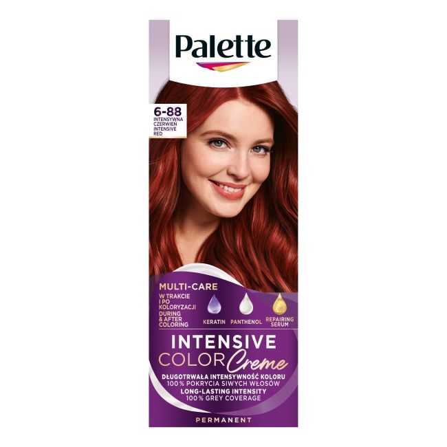 

Краска для волос icc Palette, цвет ri5 ryškiai raudonas