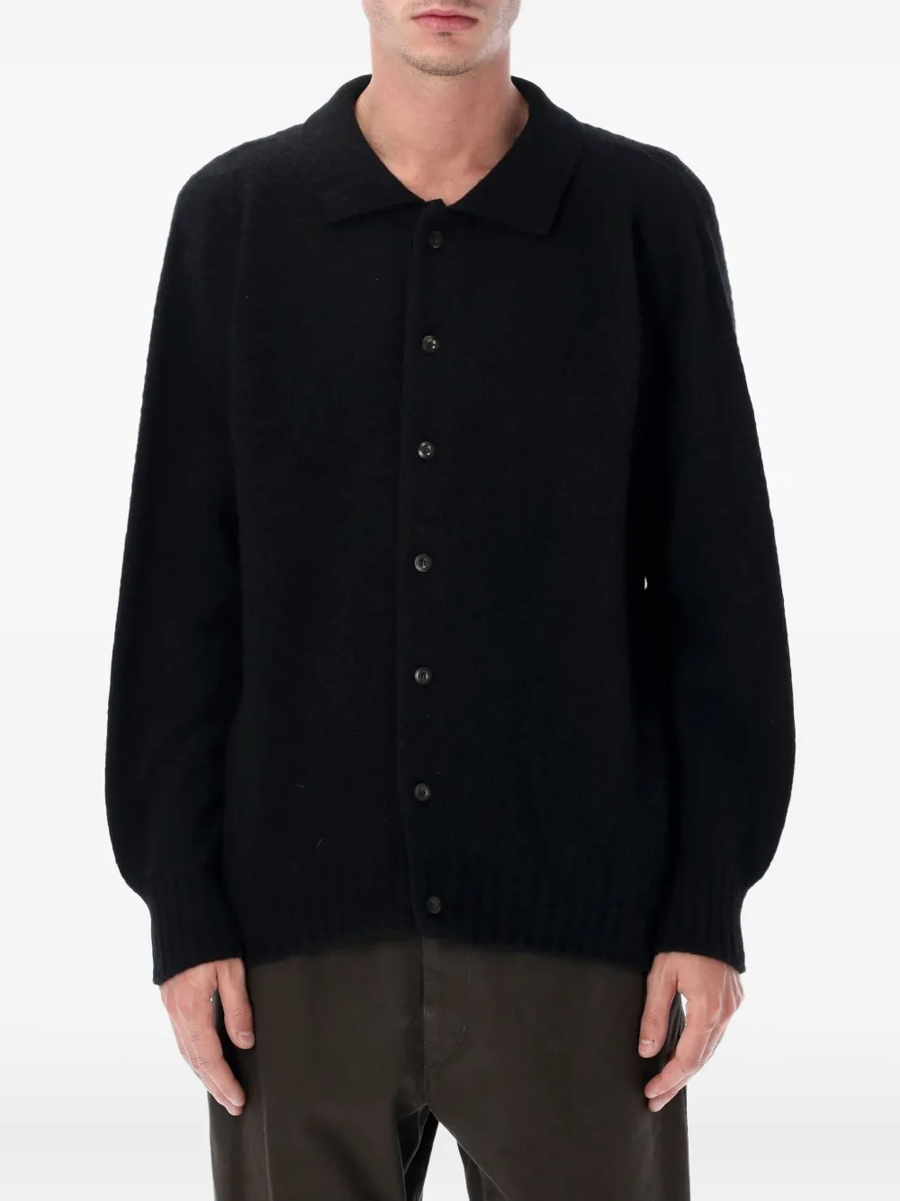 

Кардиган на пуговицах с воротником пола Howlin', черный