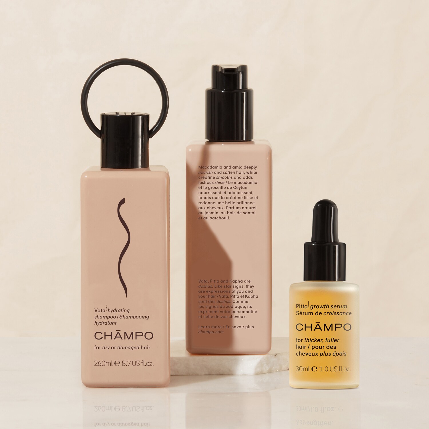 Увлажняющий шампунь Vata hydrating Shampoo Champo, 50 ml — фото 3