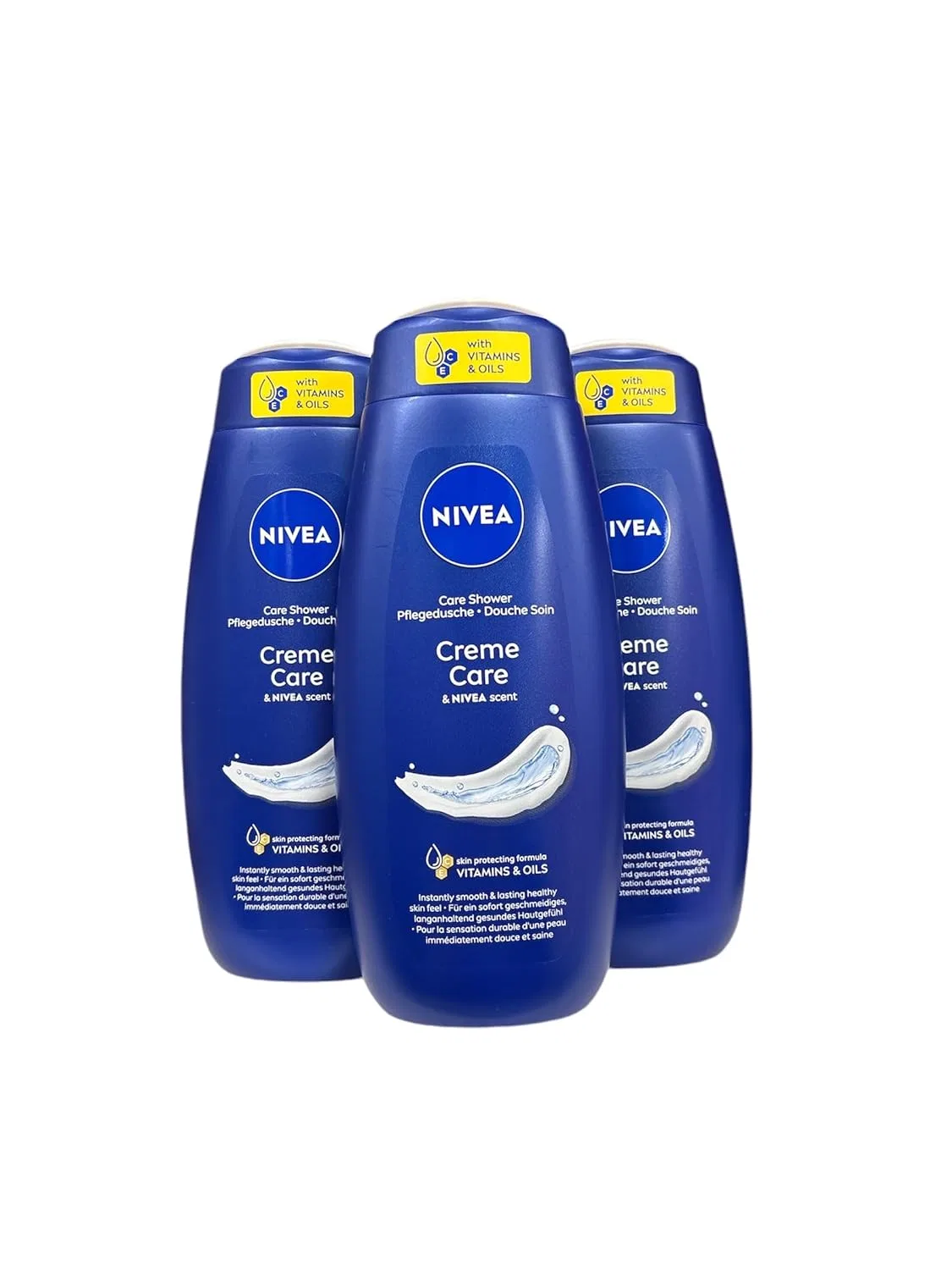 Крем-гель для душа «Creme Care» от NIVEA, 3 x 500 мл Nivea
