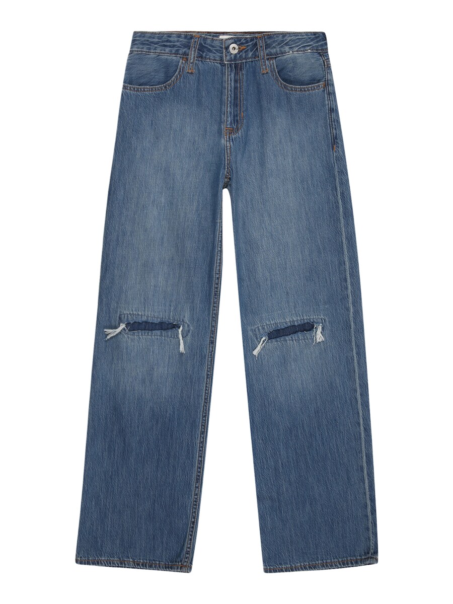 

Джинсы с широкими штанинами Abercrombie & Fitch, Blue denim