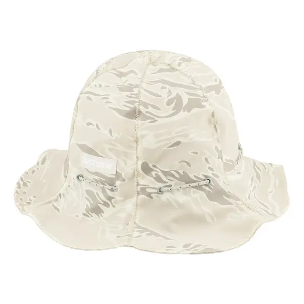 

Бейсболка tiger camo reflective tulip hat 'white' Supreme, белый