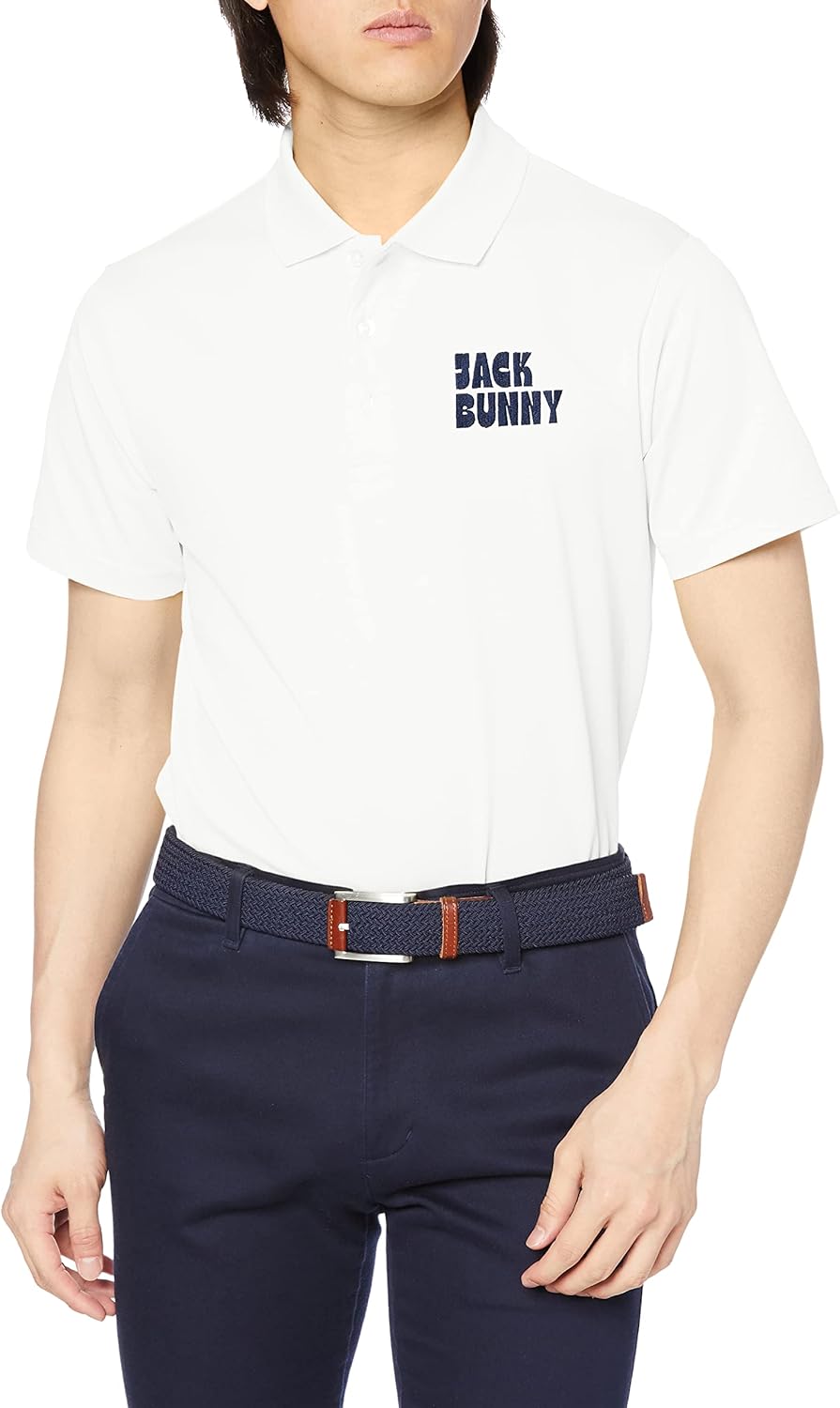 

Мужская поло-рубашка Jack Bunny 262-3160217 с коротким рукавом (SOLOTEX: эластичная и восстанавливающая форму) / для гольфа, белый