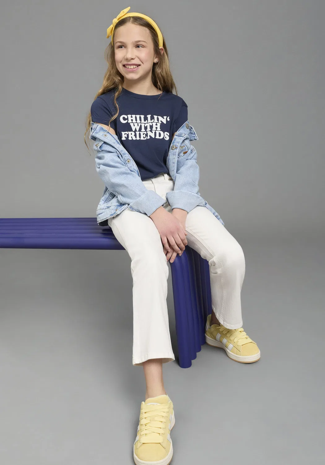 Футболка с принтом Kidsworld, marine — фото 2