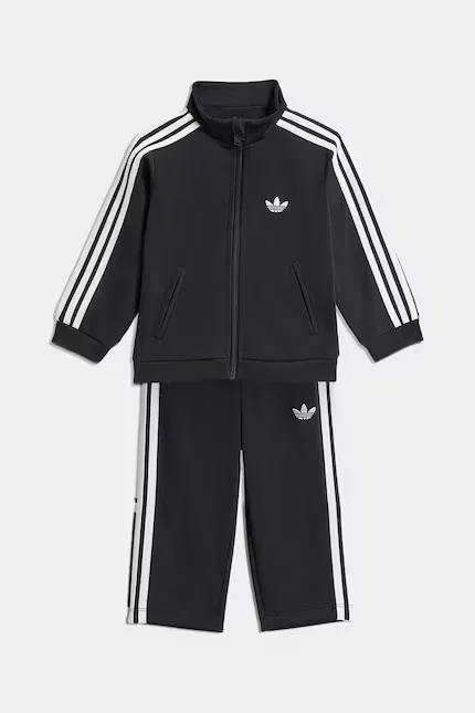 Спортивный костюм из мягкого материала Adidas Originals, черный