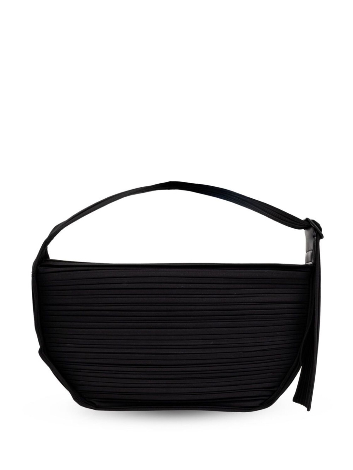 

Pleats Please Issey Miyake сумка-тоут с плиссировкой на молнии, черный