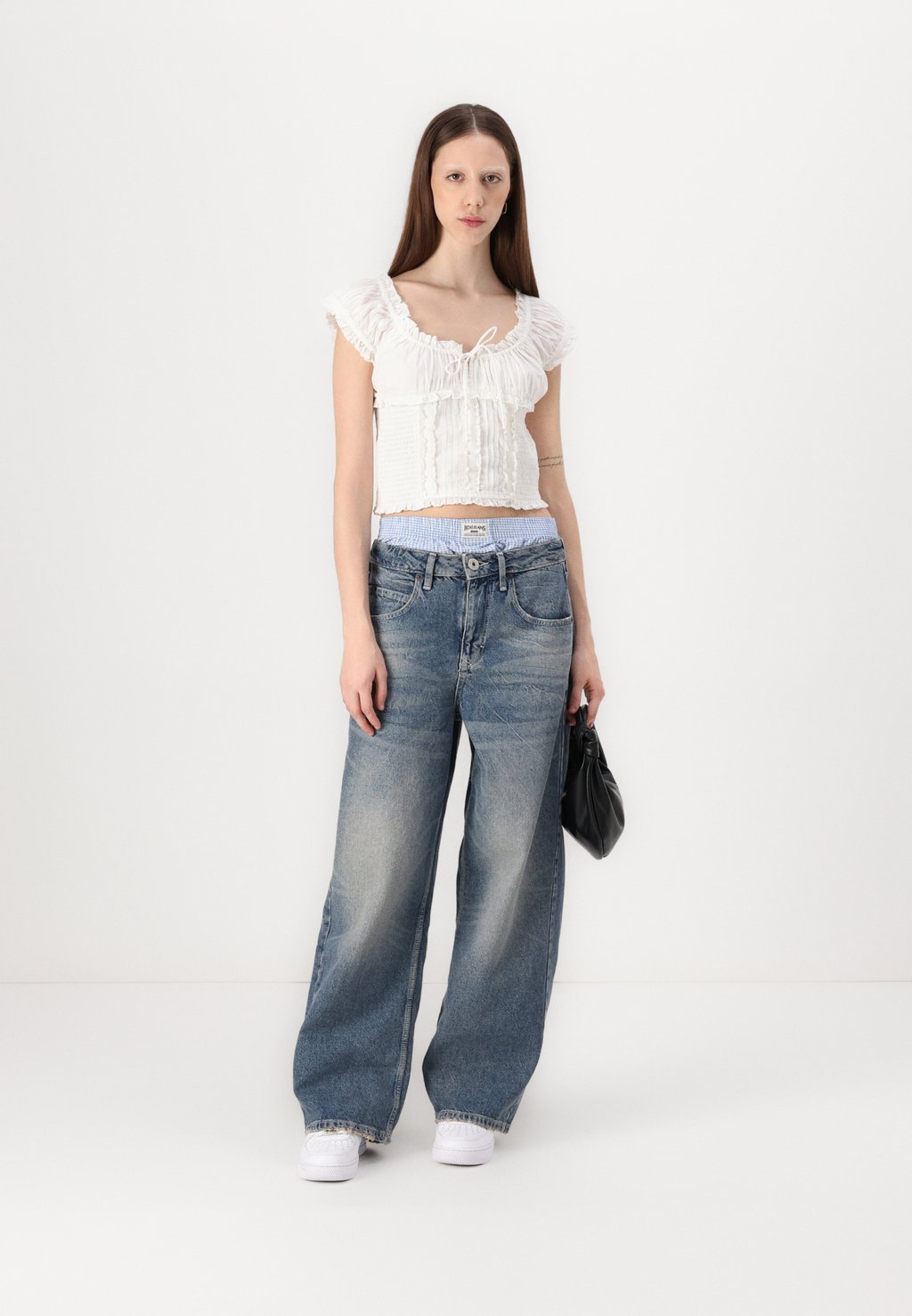 

Блуза NADIA BLOUSE BDG Urban Outfitters, белый