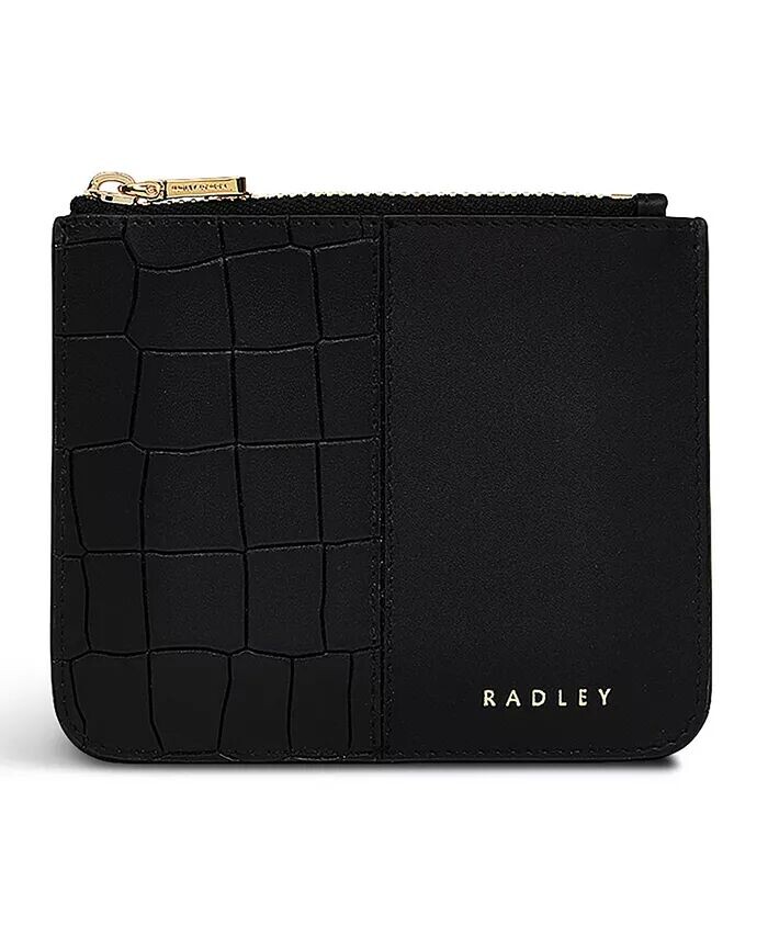 

Кошелек для монет Mount Row Small на молнии Radley London, черный