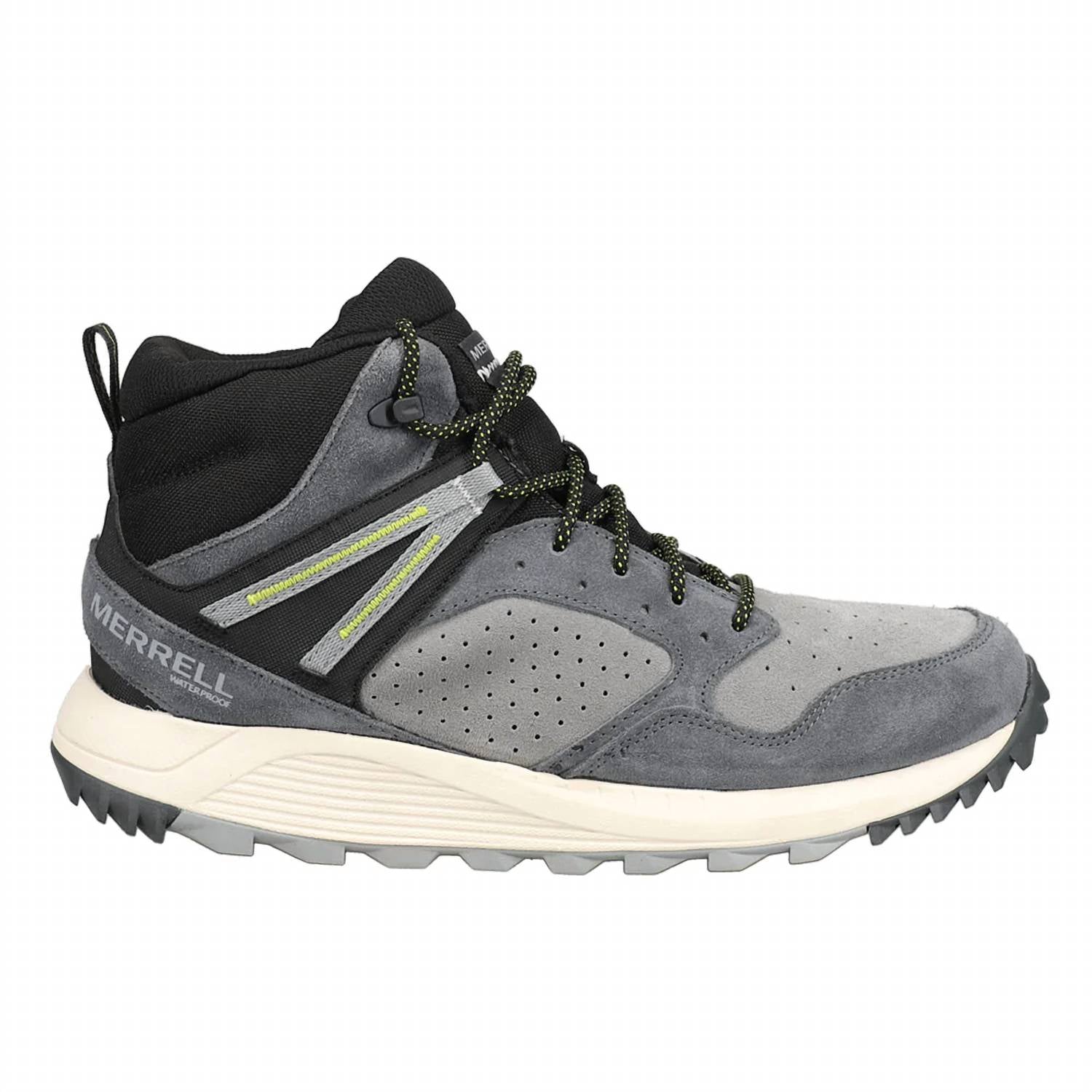 

Мужские водонепроницаемые походные ботинки Wildwood Mid Granite MERRELL, Granite