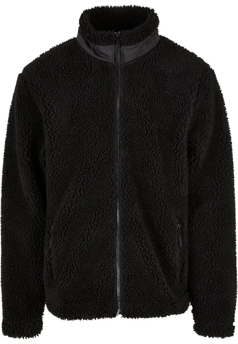 

Куртка зимняя URBAN CLASSICS " Urban Classics Men's Basic Sherpa Jacket" (1 шт.), без капюшона, черный