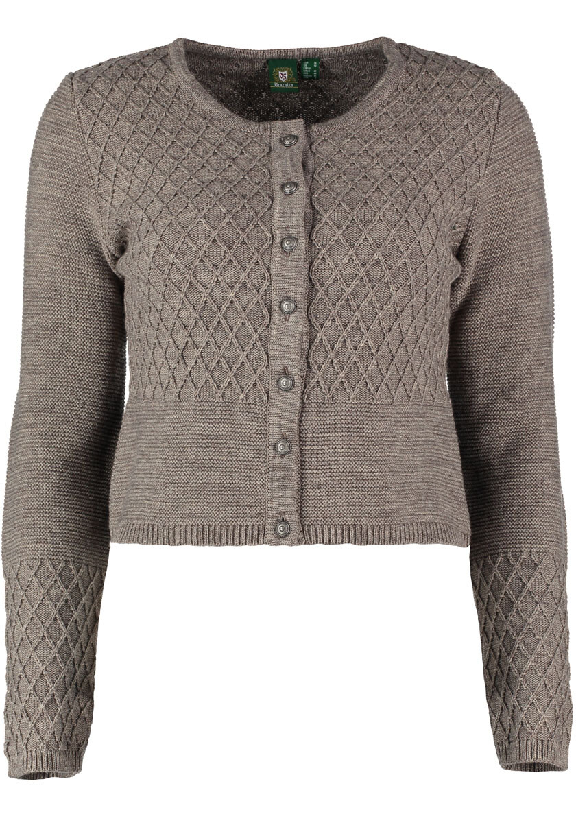 

Кардиган OS Trachten Strickjacke Swoyar, цвет dunkelbraun